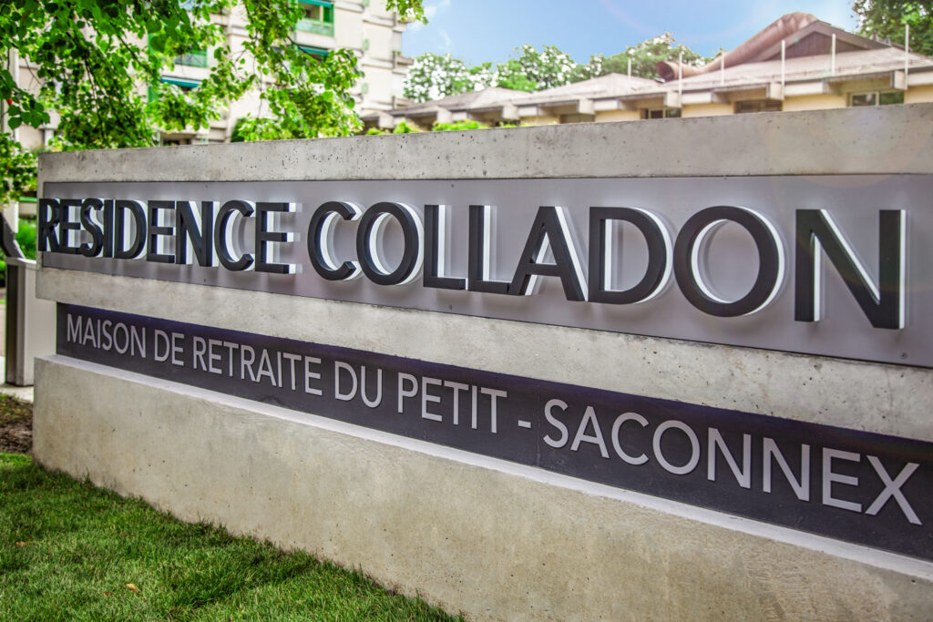 Une présence rassurante à la Résidence Colladon